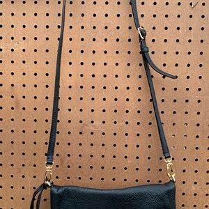 Tory Burch Black Leather Crossbody Bag